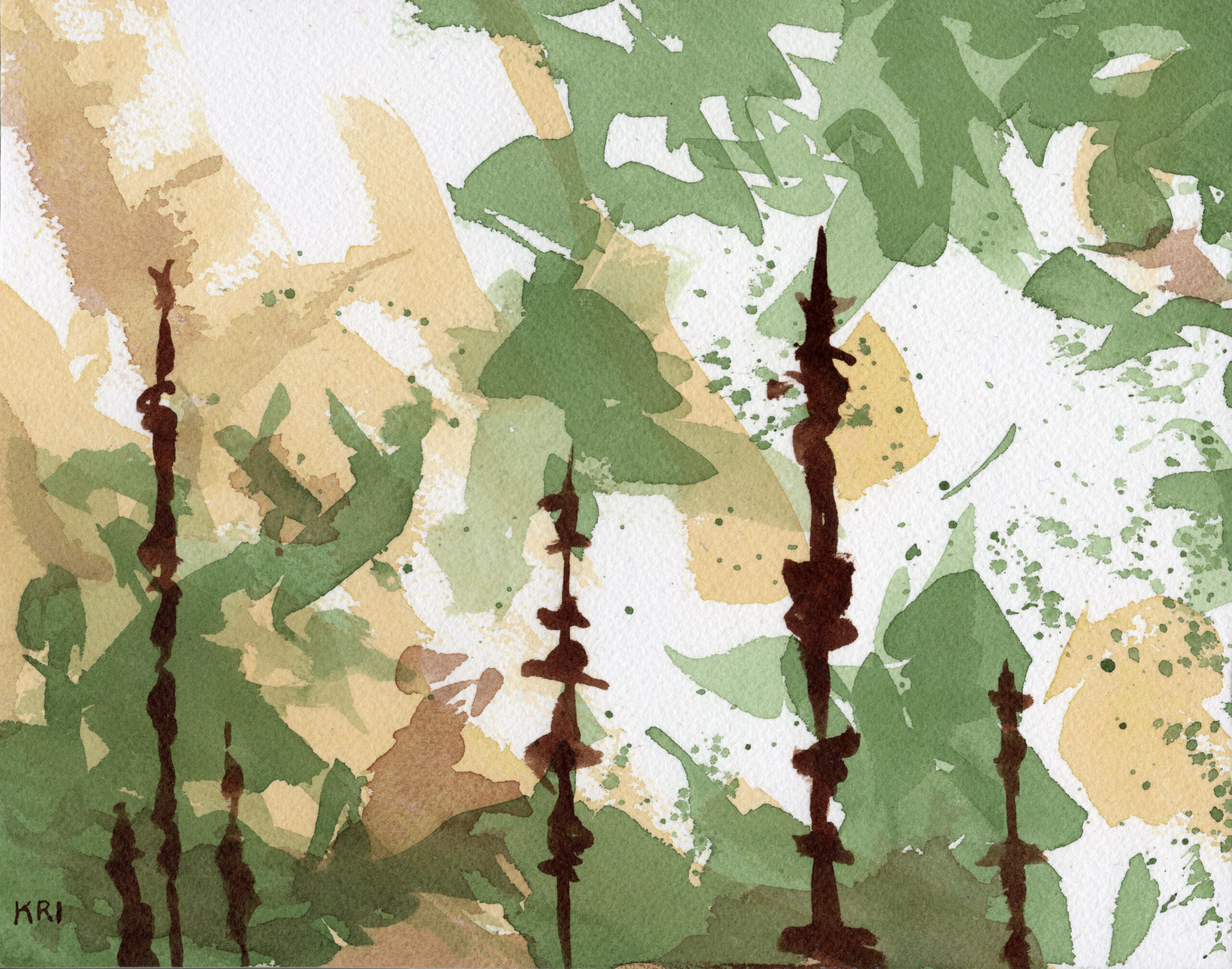 Abstract Landscape: Towers